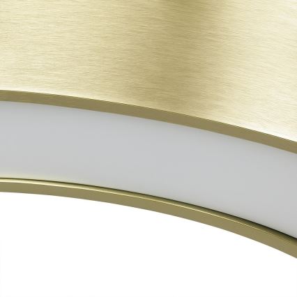 LED csillár kábelen UNION, 40W/230V, 3000/4000/6500K, Ø 40 cm, aranyszínű