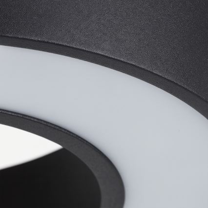 LED csillár kábelen UNION LED/40W/230V 3000/4000/6500K, átmérő 40 cm, fekete