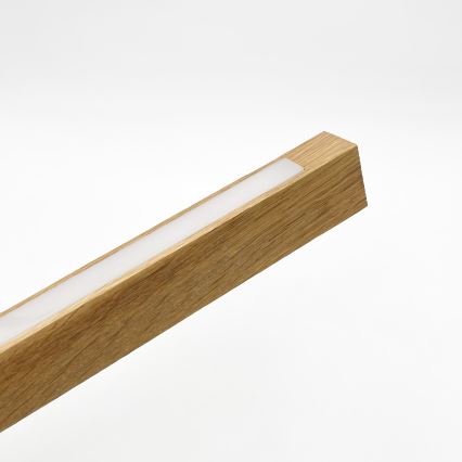 LED csillár kábelen VERDE LED/18W/230V 3000K 106 cm tölgy