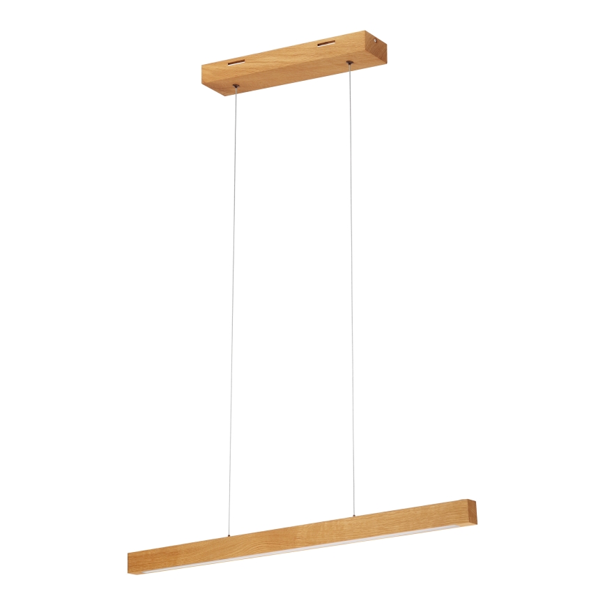 LED csillár kábelen VERDE LED/18W/230V 3000K 76 cm tölgy