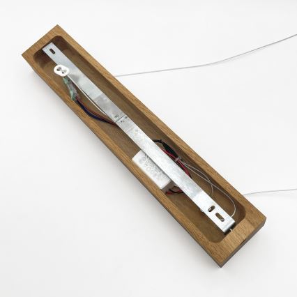 LED csillár kábelen VERDE LED/18W/230V 3000K 76 cm tölgy