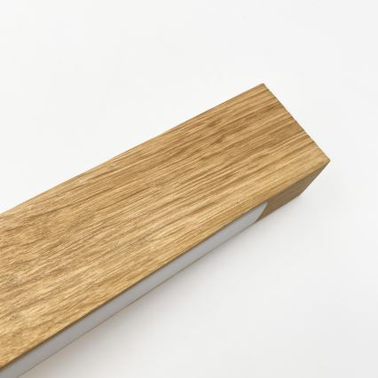 LED csillár kábelen VERDE LED/18W/230V 3000K 76 cm tölgy