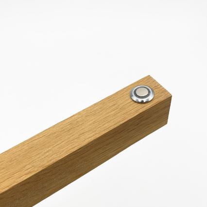 LED csillár kábelen VERDE LED/18W/230V 3000K 76 cm tölgy