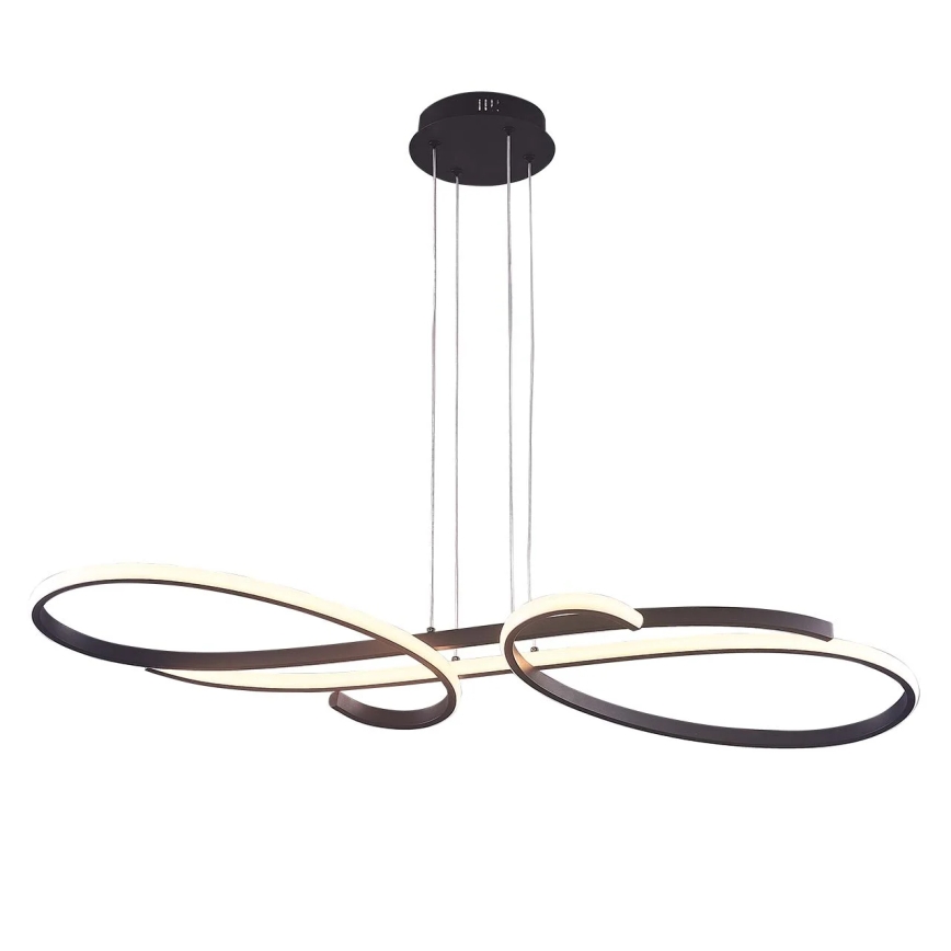 LED csillár kábelen VIOLIN LED/40W/230V, fekete