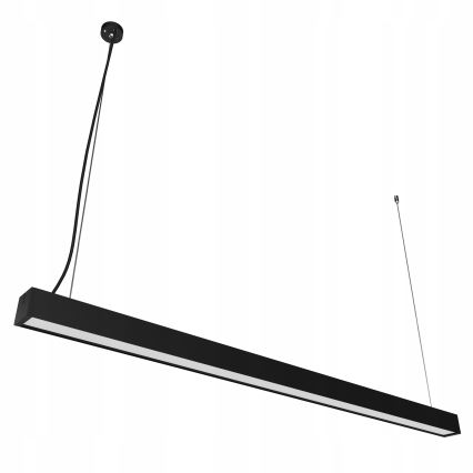 LED csillár kábeles felfüggesztéssel LED/44W/230V 3000K 120 cm fekete