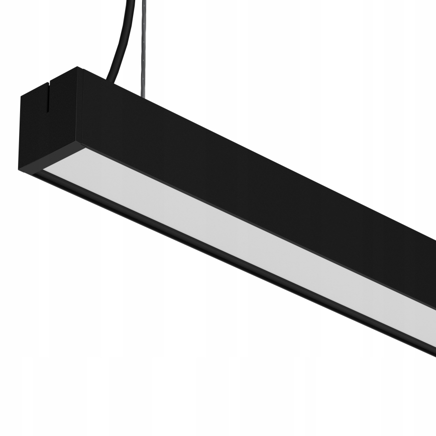 LED csillár kábeles felfüggesztéssel LED/44W/230V 3000K 120 cm fekete