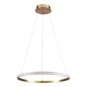 LED csillár kábellel DIANA LED/25W/230V 4000K Ø 50 cm arany