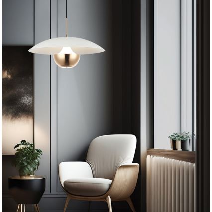 LED csillár kábellel VALIA LED/9W/230V fehér/arany