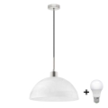LED csillár kábelre 1xE27/60W/230V fehér