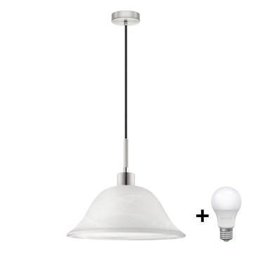 LED csillár kábelre 1xE27/60W/230V fehér