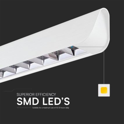 LED csillár kábelre LED/36W/230V 3000/4000/6400K fehér