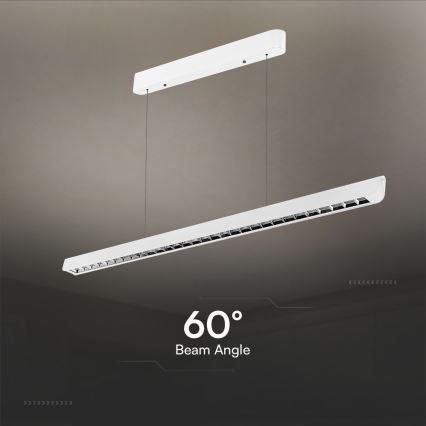 LED csillár kábelre LED/36W/230V 3000/4000/6400K fehér