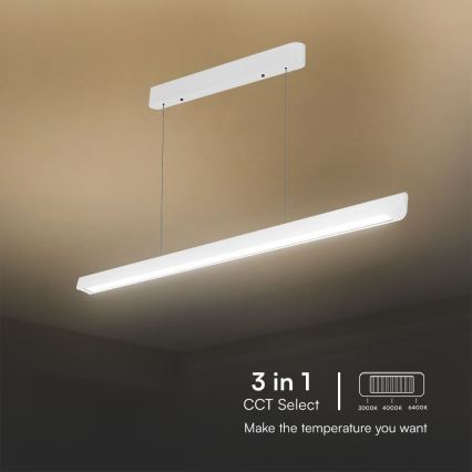 LED csillár kábelre LED/36W/230V 3000/4000/6400K fehér