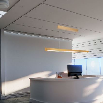 LED csillár kábelre LED/36W/230V 3000/4000/6400K arany