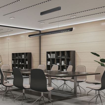 LED csillár kábelre LED/36W/230V 3000/4000/6400K fekete