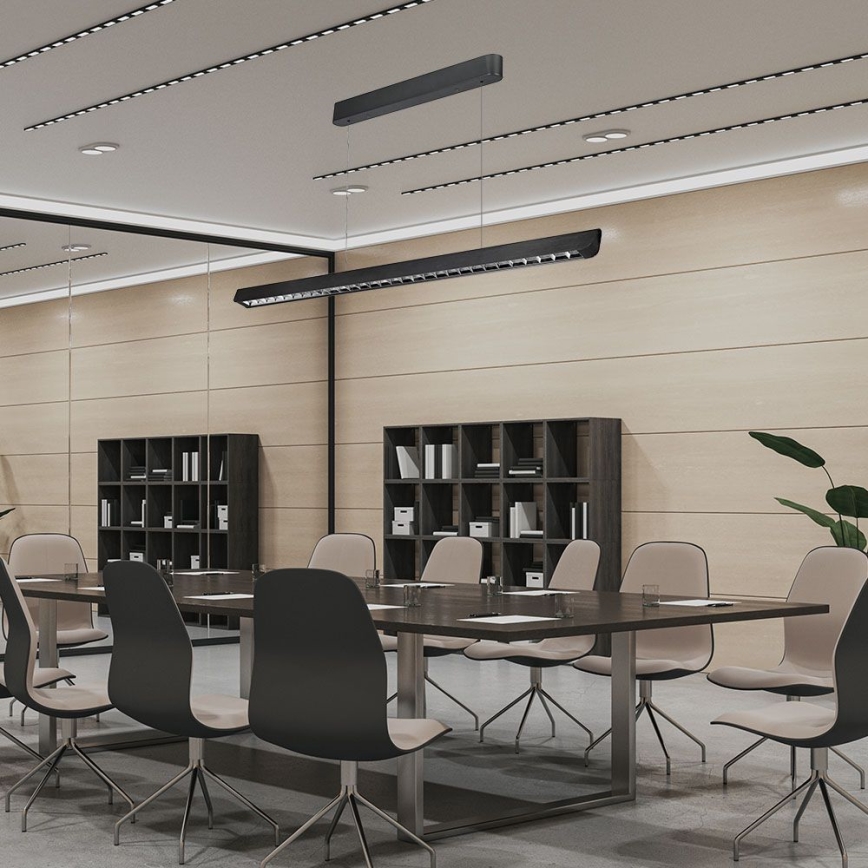 LED csillár kábelre LED/36W/230V 3000/4000/6400K fekete