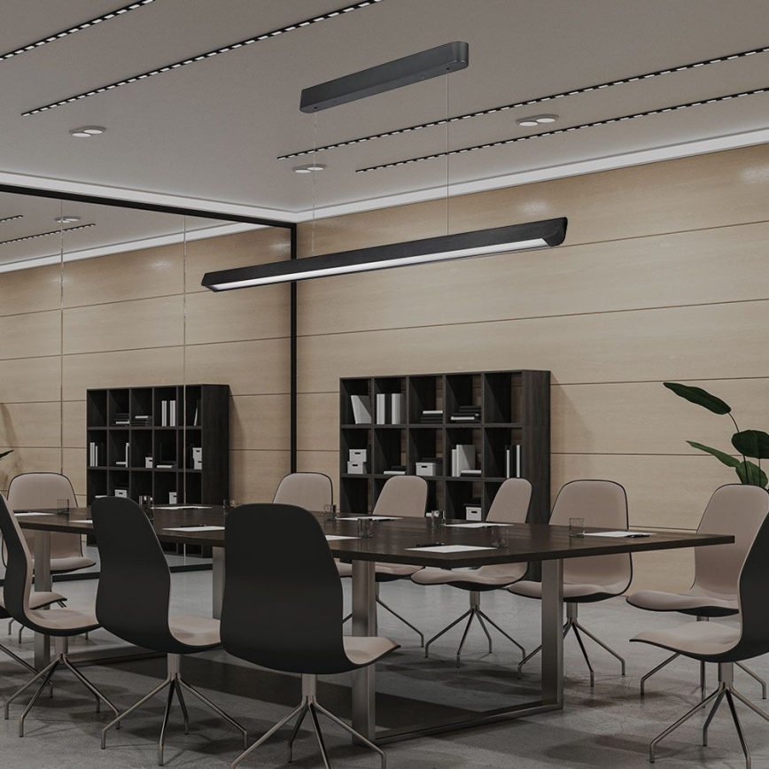 LED csillár kábelre LED/36W/230V 3000/4000/6400K fekete