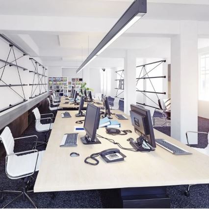 LED csillár kábelre SAMSUNG CHIP LED/40W/230V 4000K fekete