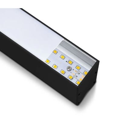 LED csillár kábelre SAMSUNG CHIP LED/40W/230V 4000K fekete