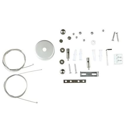 LED csillár kábelre SAMSUNG CHIP LED/40W/230V 4000K fekete