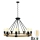 LED Csillár láncon ROPE ARTHUR 8xE27/6W/230V