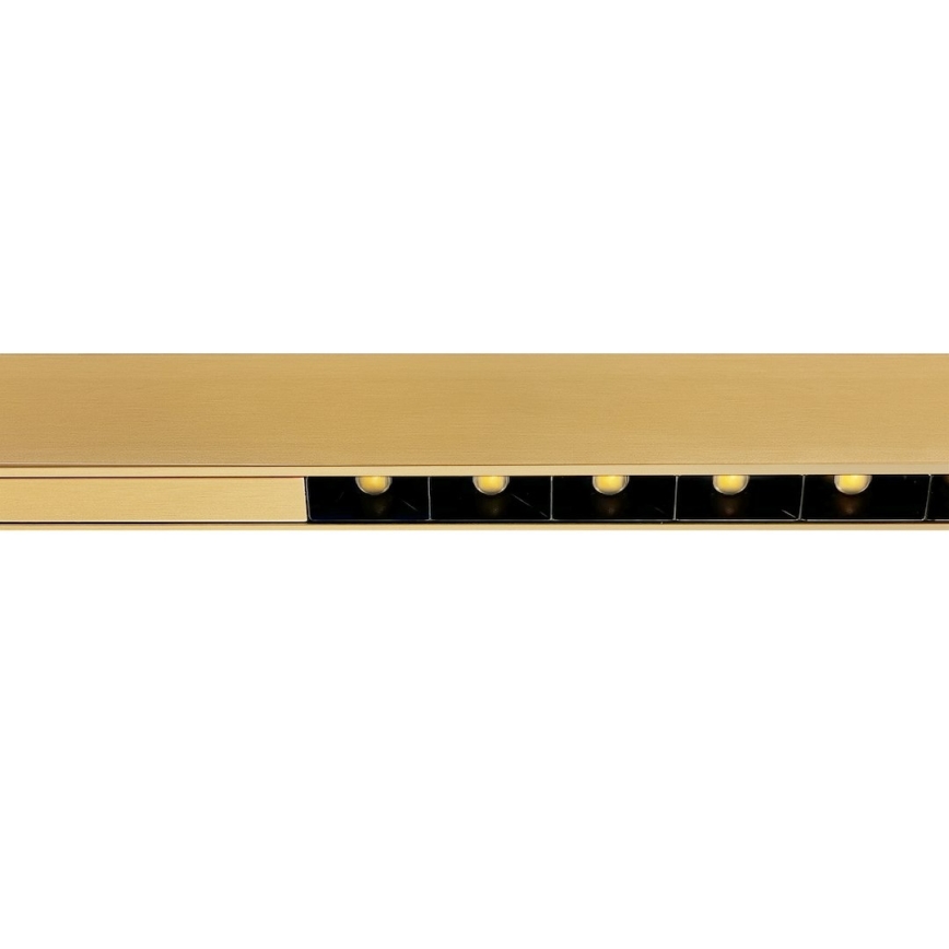 LED csillár LINEA, kábellel függesztett, 36W/230V, 3000/4000/5700K, CRI 90, arany