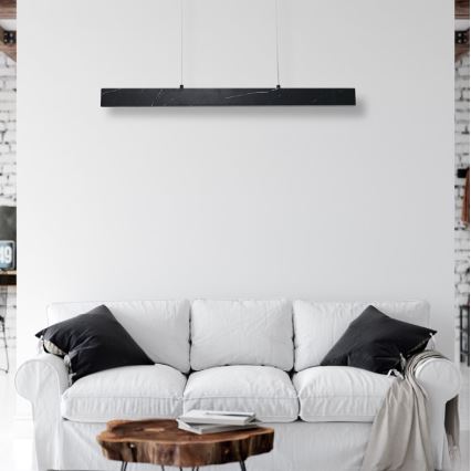 LED csillár PIERCE LED / 18W / 230V fekete