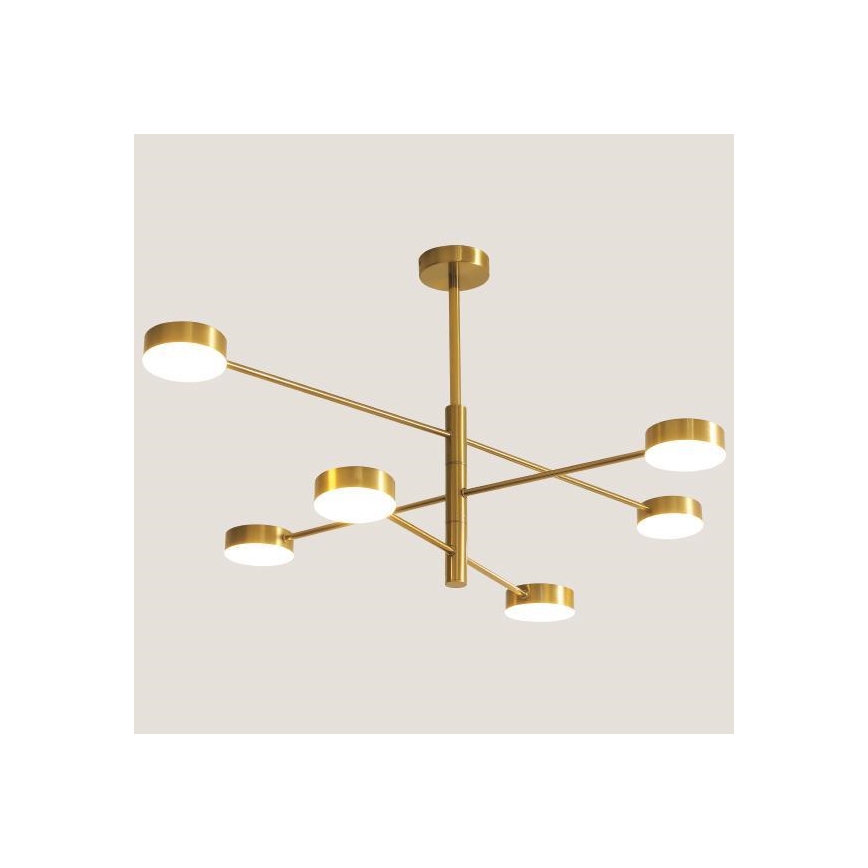 LED Csillár rúdon LED/30W/230V 3000K arany