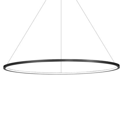 LED csillár kábelre SATURNO LED/65W/230V átm. 120 cm IP44 antracit