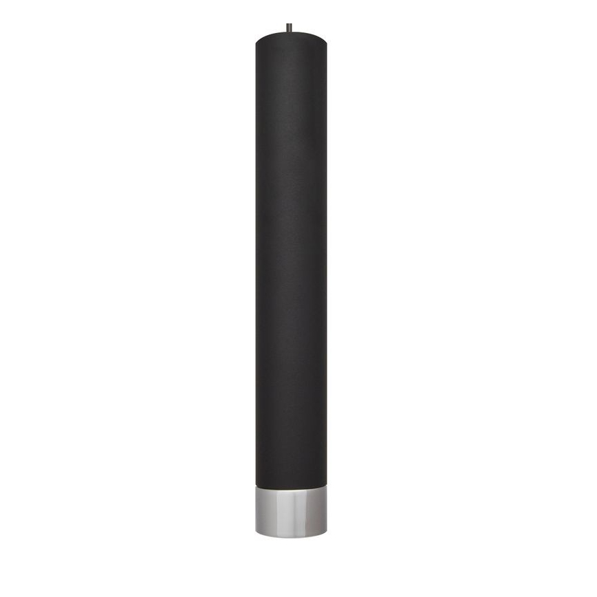 LED csillár kábelre TUBA 3xGU10/4,8W/230V fekete/fényes króm