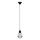 LED csillár zsinóron 1xE27/6,5W/230V 2500K fekete