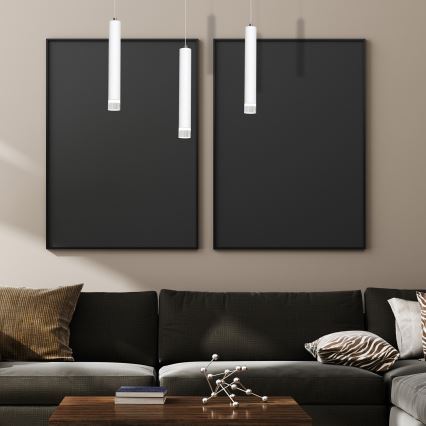 LED Csillár zsinóron ALBA 3xLED/15W/230V fehér