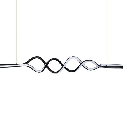 LED Csillár zsinóron ANCONA LED/36W/230V fekete