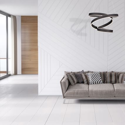 LED Csillár zsinóron ANDROMEDA LED/45W/230V