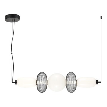 LED Csillár zsinóron ARAME LED/32W/230V fekete