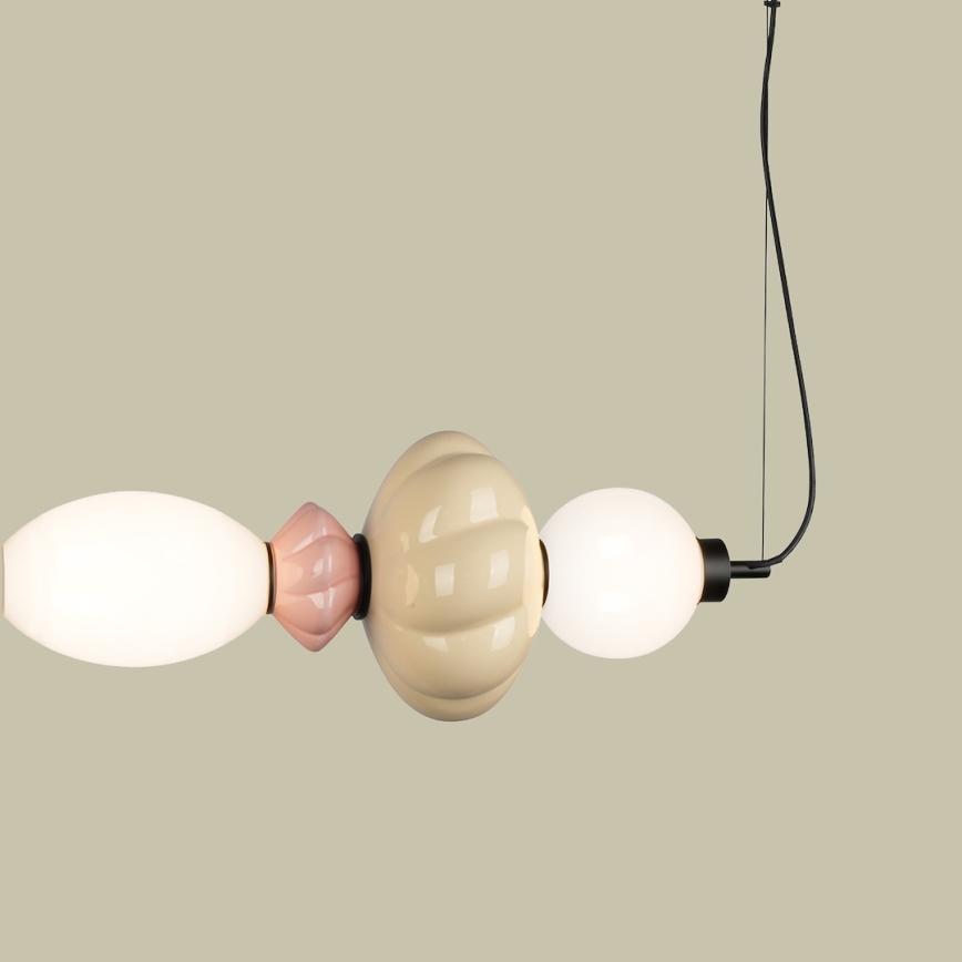 LED Csillár zsinóron ASCOLI LED/24W/230V színes