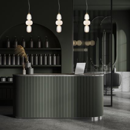 LED Csillár zsinóron CARO LED/28W/230V arany