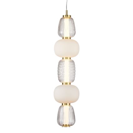 LED Csillár zsinóron CARO LED/40W/230V arany