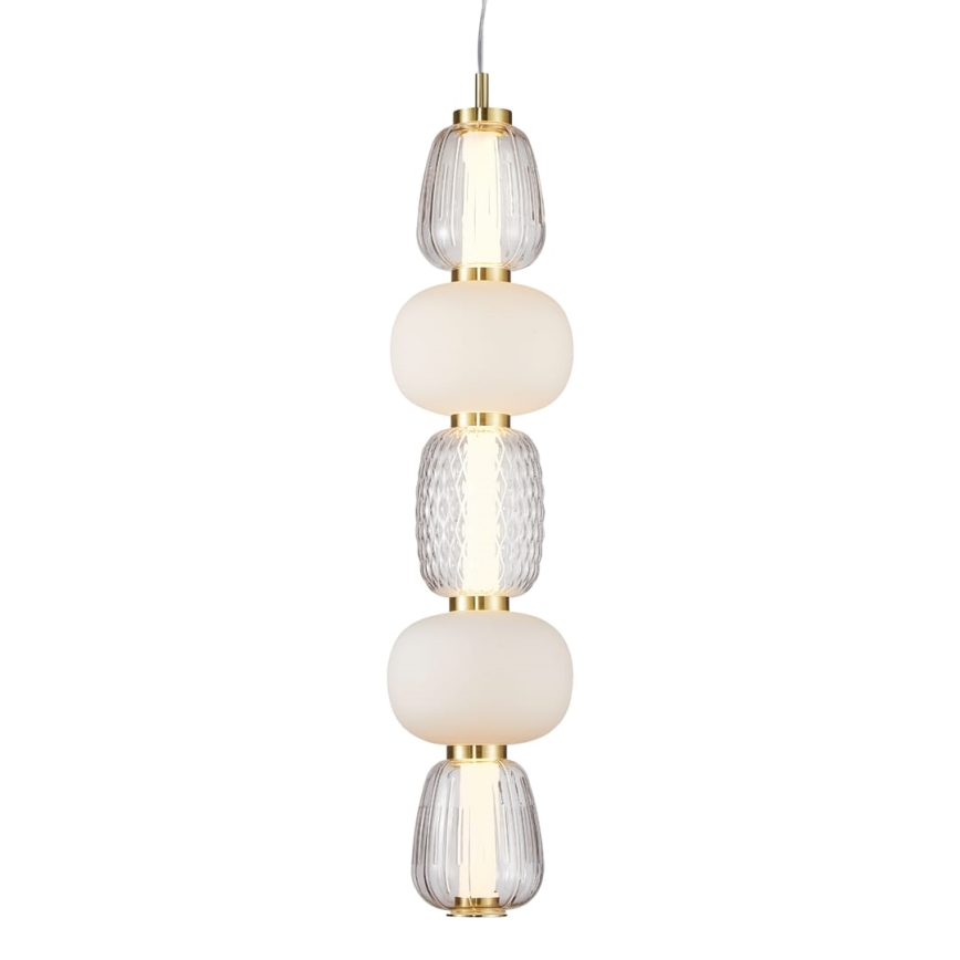 LED Csillár zsinóron CARO LED/40W/230V arany