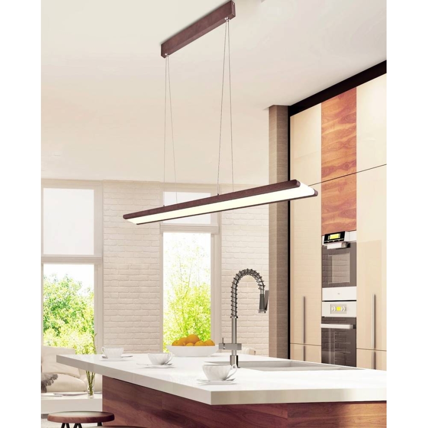 LED Csillár zsinóron COCONUT LED/28W/230V