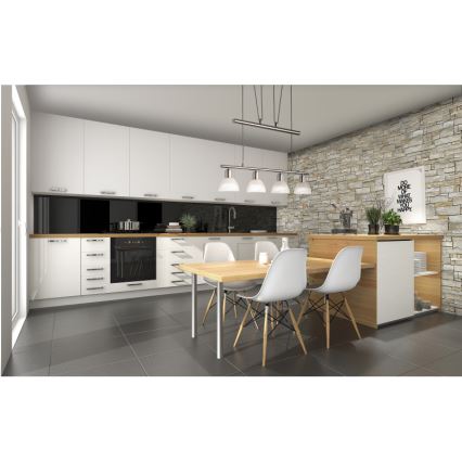 LED Csillár zsinóron DAYTONA 4xE14/5W/230V 3000K fényezett króm