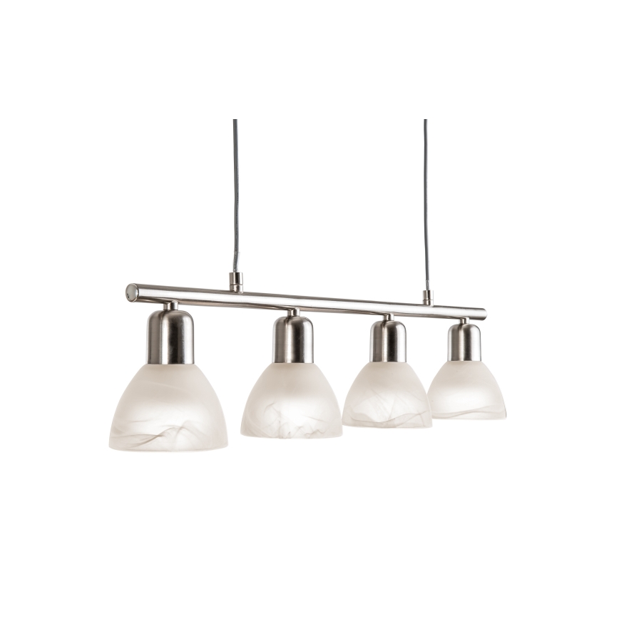 LED Csillár zsinóron DAYTONA 4xE14/5W/230V 3000K fényezett króm