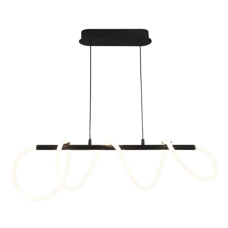 LED Csillár zsinóron EMMA LED/38W/230V fekete