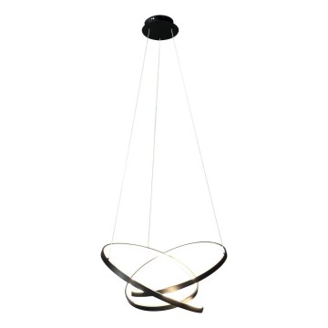 LED Csillár zsinóron EMPOLI LED/55W/230V fekete