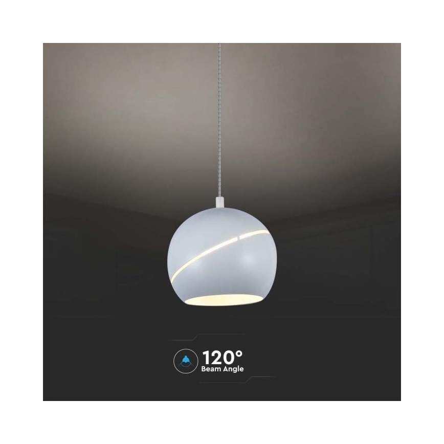 LED Csillár zsinóron érintős LED/8,5W/230V 3000K fehér