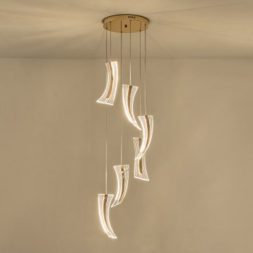 LED Csillár zsinóron FIRENZE 6xLED/10W/230V 3000K