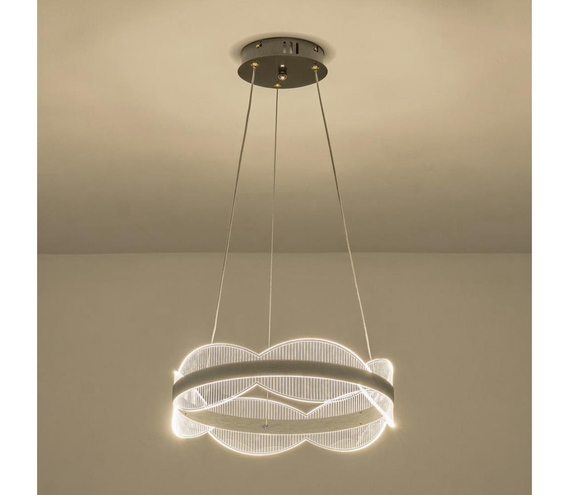 Eurolamp LED Csillár zsinóron FIRENZE LED/48W/230V 3000K 144