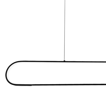 LED Csillár zsinóron FRAME LED/42W/230V fekete