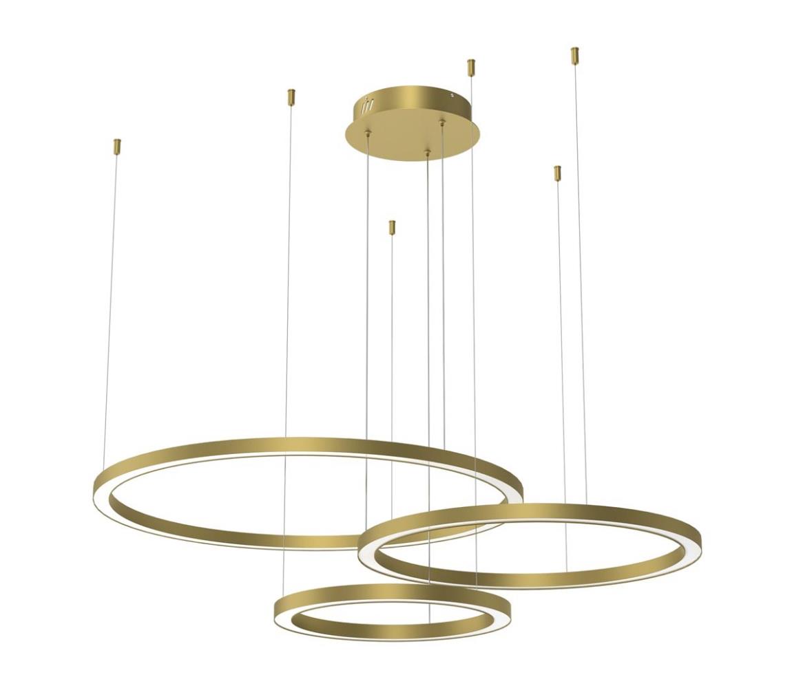 LED Csillár zsinóron GALAXIA LED/85W/230V arany ML8790