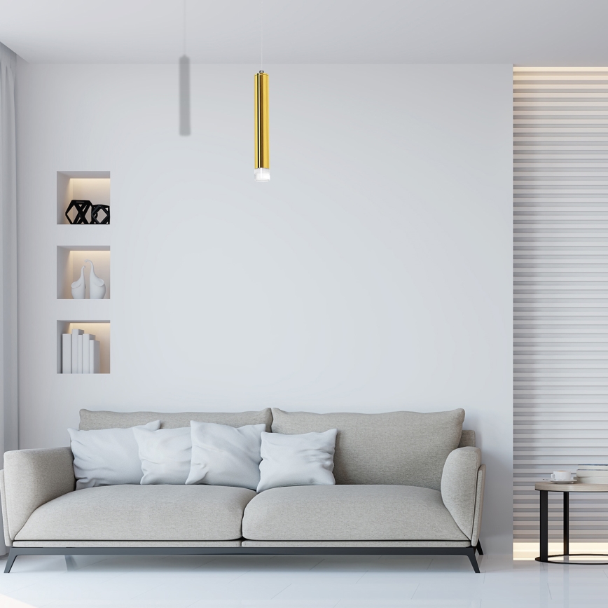 LED csillár zsinóron GOLDIE LED/5W/230V aranyszínű